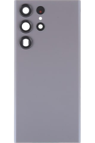 Tongxida Samsung Galaxy S23 Ultra Sm-s918 İçin Ultra Kamera Kapağı, Pil Ve Cam Kapağı Gri
