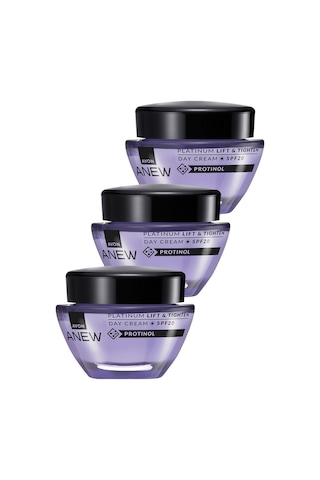 Avon Anew Platinum Lift & Tighten Gündüz Kremi SPF20 3 x 50 ML
