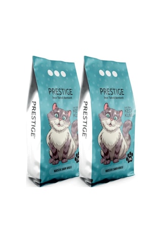 Prestige Marsilya Sabun Kokulu İnce Topaklaşan Bentonit Kedi Kumu 2 x 10 L Prestige Marsilya Sabun Kokulu İnce Topaklaşan Bentonit Kedi Kumu 2 x 10 L