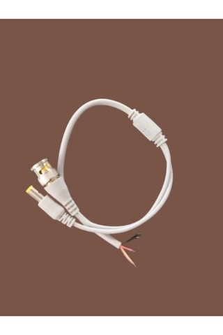 Fully Bnc Fişli Kablo Power Jaklı Bnc+dc Power Kablo