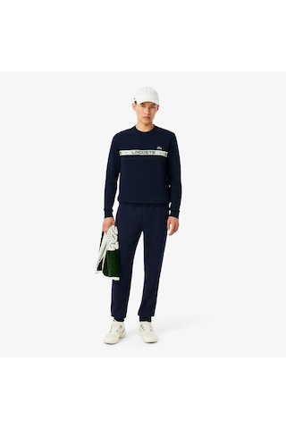 Lacoste Sh4767 Erkek Sweatshirt Lacivert