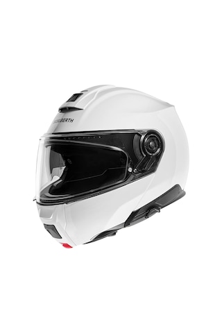 Schuberth C5 Glossy White Çene Açılır Motosiklet Kaskı Beyaz