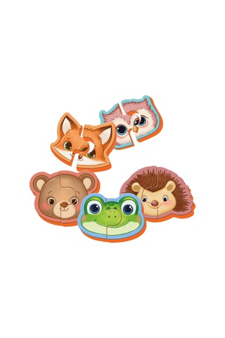 Puedo Puffy Puzzle Forest Animals