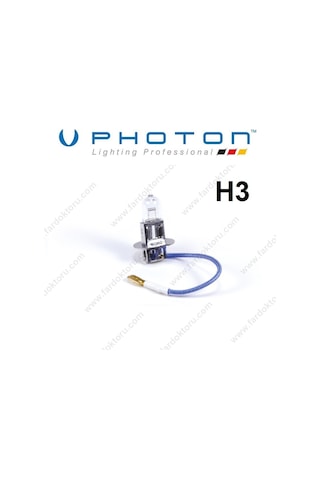 Fardoktoru Photon H3 Halojen Far Ampülü Daha Fazla Işik Uzun Ömürlü