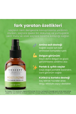 Concept Beauty Moisturizing Nemlendirici Shot 20 ML