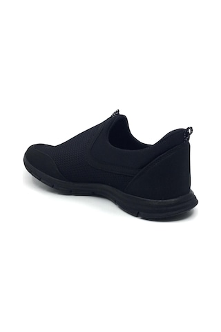 Taşpınar Frz Yazlık Ortopedik Rahat Esnek Erkek Spor Bağsız Ayakkabı 40-47 Siyah