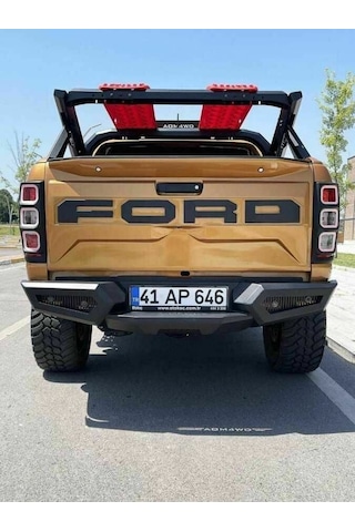 Mitsubishi L200 Off Road Arka Tampon Koruma 2007-2021 Aqm-m20