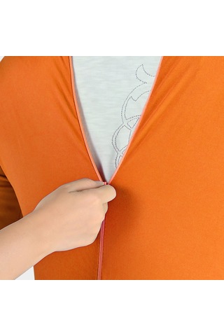 Lemestar Turuncu Klorlu Tek Parça Fotoğraf Stüdyosu Kırpma Tulumu - 170cm Yükseklik İçin