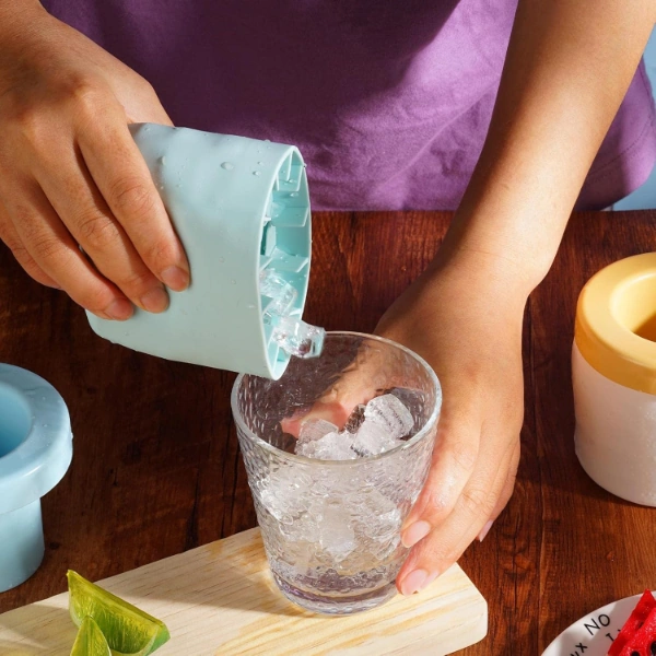 River World Buz Kalıbı Küp Silikon Çok Renkli