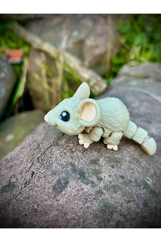 Fare Oyuncak 3d Hareketli Yeni Nesil Organik Vip Model - Orta Boy