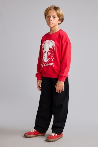 Defacto Atatürk Baskılı Bisiklet Yaka Sweatshirt Erkek Çocuk I6566a826wnrd282 Kırmızı-rd282