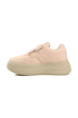 Dunlop Dnp-2106 Bej Kalın Taban Kadın Sneaker 001