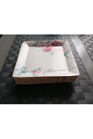 Tverskie Tarelki Tek Kullanımlık Kağıt Tabaklar 331757220 100 adet