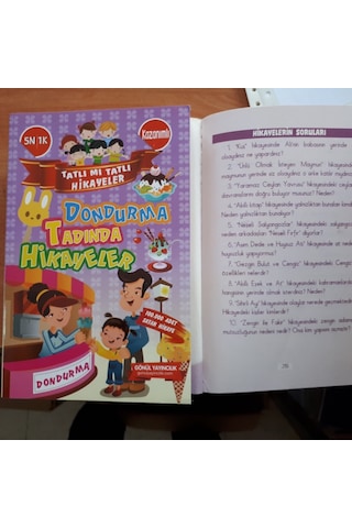 Hikaye Kitaplari Ana Okulu ve 1-2.Sınıf Öğrenciler için 5 Kitap