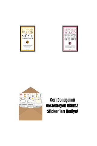 Müzik Üzerine Görüşler + Hümanizm Ve Demokratik Eleştiri + Okuma Sticker'ları