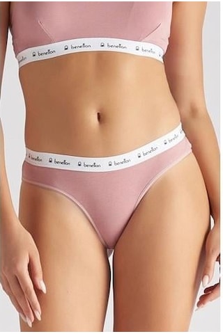 Over-Q Benetton Külot Açık Pembe