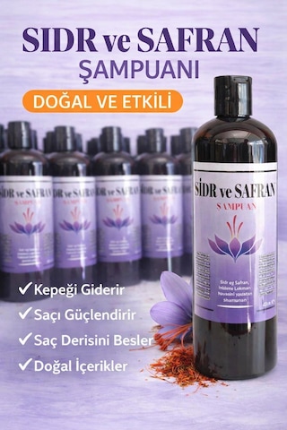 Herbliss Sidr & Safran Özlü Bitkisel Doğal Şampuan 400 Ml