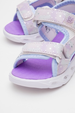 Mnpc Kız Çocuk Mavi Işıklı Anatomik Hafif Günlük Sandalet 25y2s1006756 Mavi