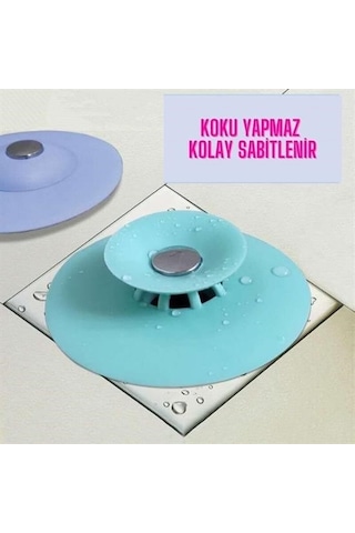 Büro Ev Ofis Mutfağı İçin Silikon Banyo Mutfak Evye Lavabo İçine Süzücü Gider Süzgeci