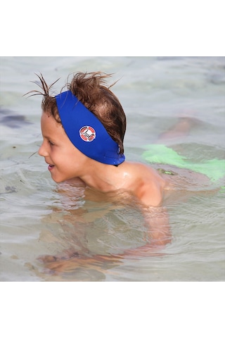 Owli Swimwarm Kulak Koruyucu Çocuk Mavi