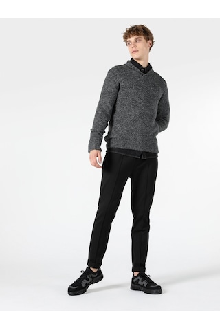 Colin's Regular Fit Sal Yaka Erkek Kazak CL1056034_Q1.V1_LGM