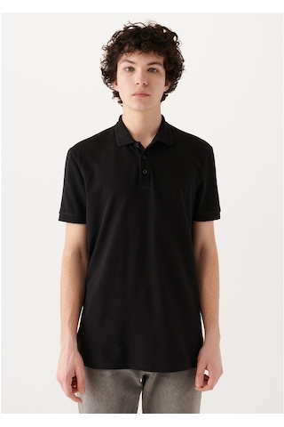 Mavi - Siyah Polo Tişört 88043900 - 545616110 Siyah