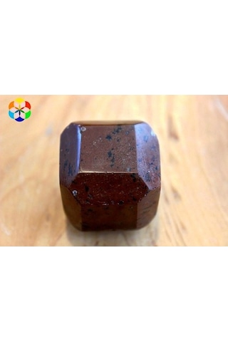 Mahagoni Obsidyen Taşı Küp Şekilli (462237715)