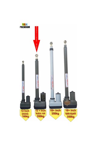 12 Inçh Çanak ve Kuluçka Kollu Motor-Tzc Premium Jack Harl-3612