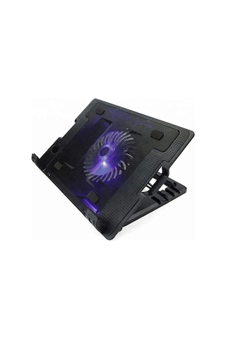 Işıklı Laptop Soğutucu Tek Fan