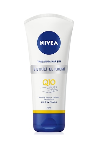 Nıvea Q10 Yaşlanma Karşıtı 3 Etkili El Kremi, 75 Ml, Yoğun Nemlen Diğer