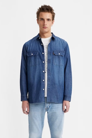Levi's Erkek Kot Gömlek 19573-0211 Mavi
