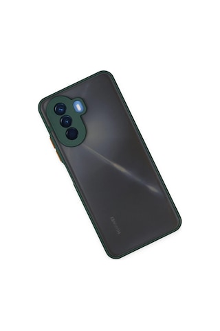 Gld-spt- Newface Huawei Nova Y70 Kılıf Montreal Silikon Kapak - Yeşil