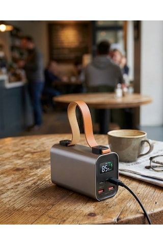 Northcity 50000mah Süper Hızlı Şarj Taşınabilir Power Bank - Led Ekranlı