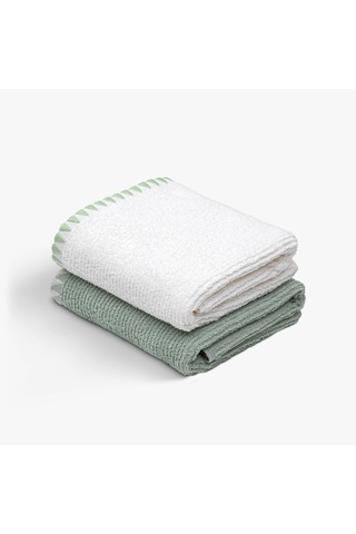 Vera 2'li Mutfak Havlusu Krem-mint Krem-mint-50x70
