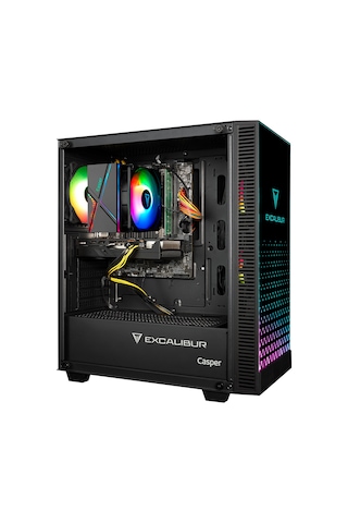 Casper Excalibur E65H.265K-BX60X-0HD Ultra 7-265KF 16 GB 2 TB SSD RTX5060 Free Dos Masaüstü Oyuncu Bilgisayarı