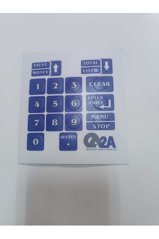 2 A Lpg Pompa Tuş Takımı Beyaz