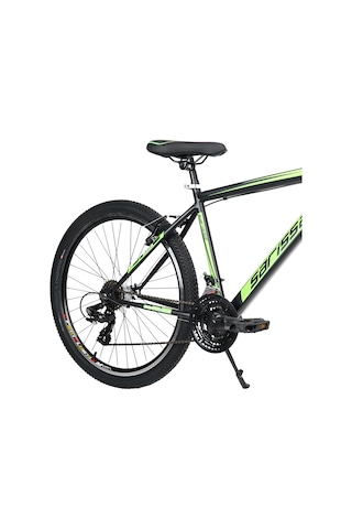 Sarissa Moon 26" Jant Mtb Ön Amortisörlü Shimano 21 Vites V Fren Dağ Bisikleti Siyah Yeşil
