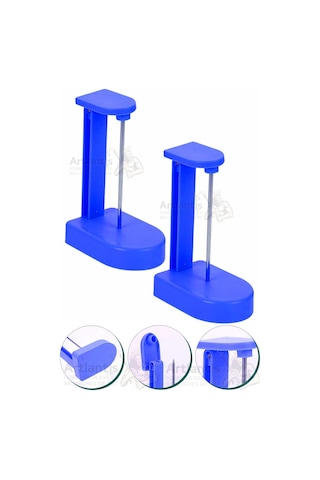 Not Kağıdı Tutacağı Mavi 2 Adet Piknot Paslanmaz İğneli Slip Pos Kağıdı Kasa Fişi Tutucu Sivri Uçlu Çivi Tutucu Mavi