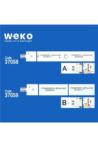 Vestel 43u9500 43'' 3 Adet Tv Led Bar Tvnizi Açıp İçindeki Led Barla Birebir Aynısı Olduğunu Görmeden Almayınız. Sonrasında İade Almamaktayız.