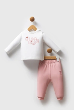 U.S. Polo Assn. 3lü Takım Açık Pembe-12789 Pembe