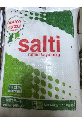 Salti İyotsuz Kaya Tuzu 10 KG Salti İyotsuz Kaya Tuzu 10 KG