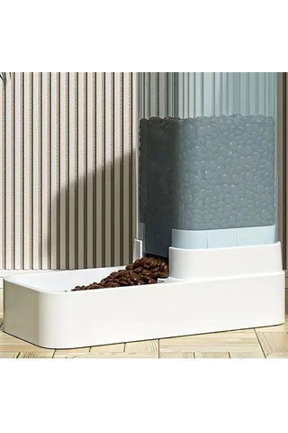 Jıalan Tam Otomatik Besleyici Kedi Ve Köpek Kase Mama Saklama