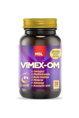 Msl Vimex-Om 30 Kapsül