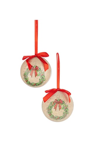 Annabelle Yılbaşı Ağaç Süsü 6 Adet 7,5cm