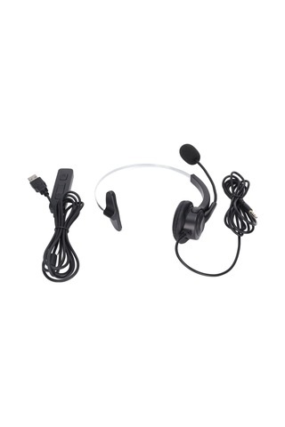 3,5 Mm Jaklı Usb Kulaklık, Dizüstü Bilgisayar Cep Telefonu İçin Bilgisayar Kulaklık, Gürültü Engelleme