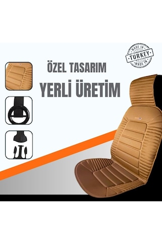 Space Oto Koltuk Minderi, Audi Araçlara Uyumlu 2'li Set Özel Tasarım Minder Premium 001