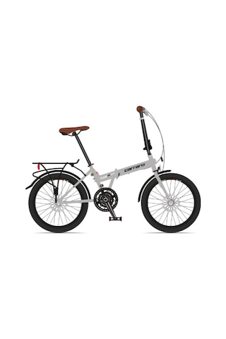 Carraro Flexi 121 D Katlanır Bisiklet Gri Siyah Gri - Siyah