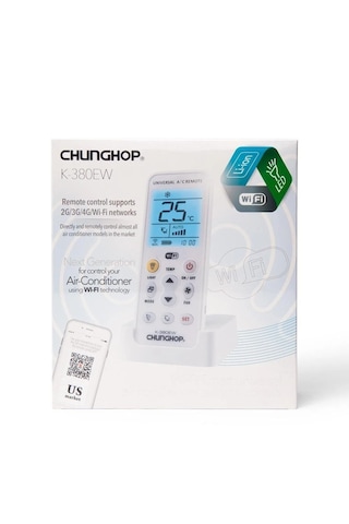 Chunghop K380ew Universal Wifi Klima Kumandası Klima Uzaktan Kumanda
