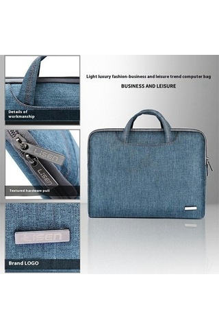 Ebitda Mini Lısen 15.6 Taşınabilir Laptop Çantası, Siyah, Dayanıklı, Aksesuarlı, Ofis Kullanımı Çok Renkli