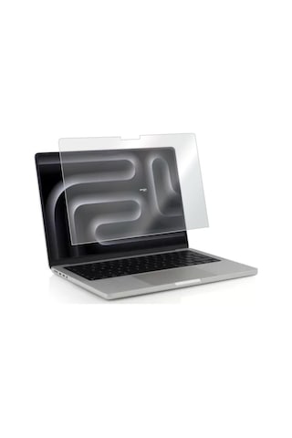 Apple Uyumlu MacBook Pro M4 Mat Ekran Koruyucu 16.2 İnç Şeffaf